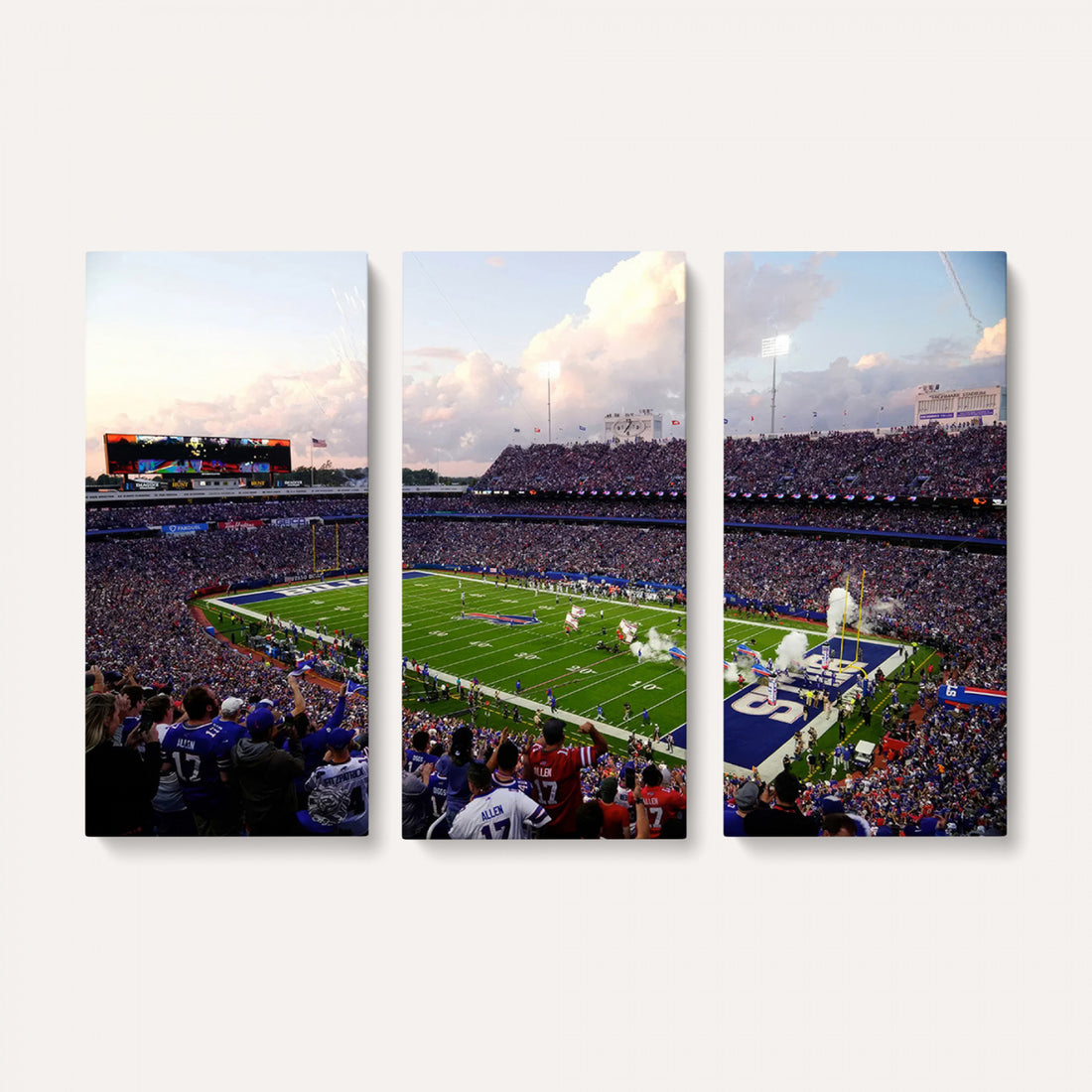 Buffalo Bills Football Team Print, Buffalo Highmark Stadium