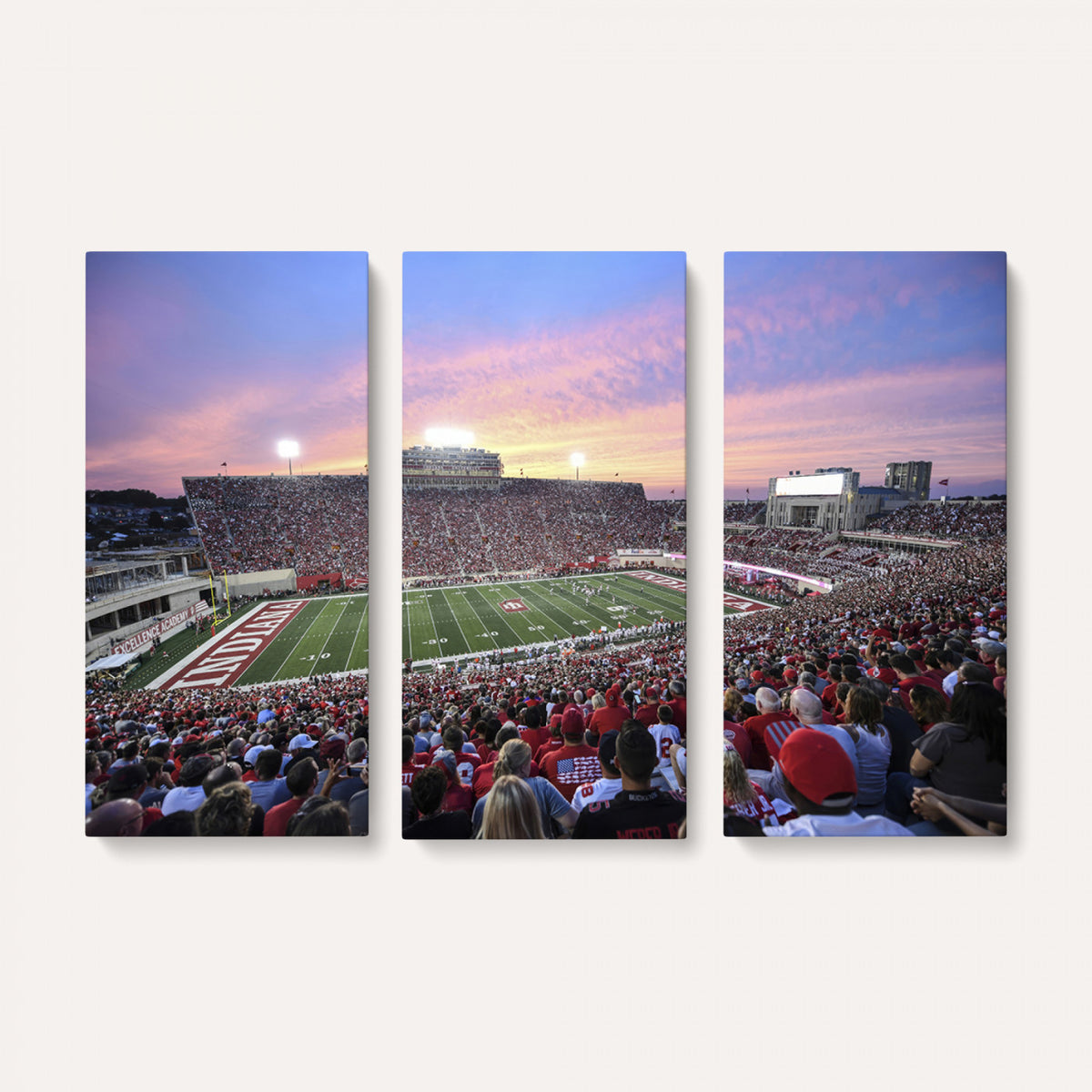 13046-MGV-CV-36X24 - Indiana University Hoosiers Football Team Print
