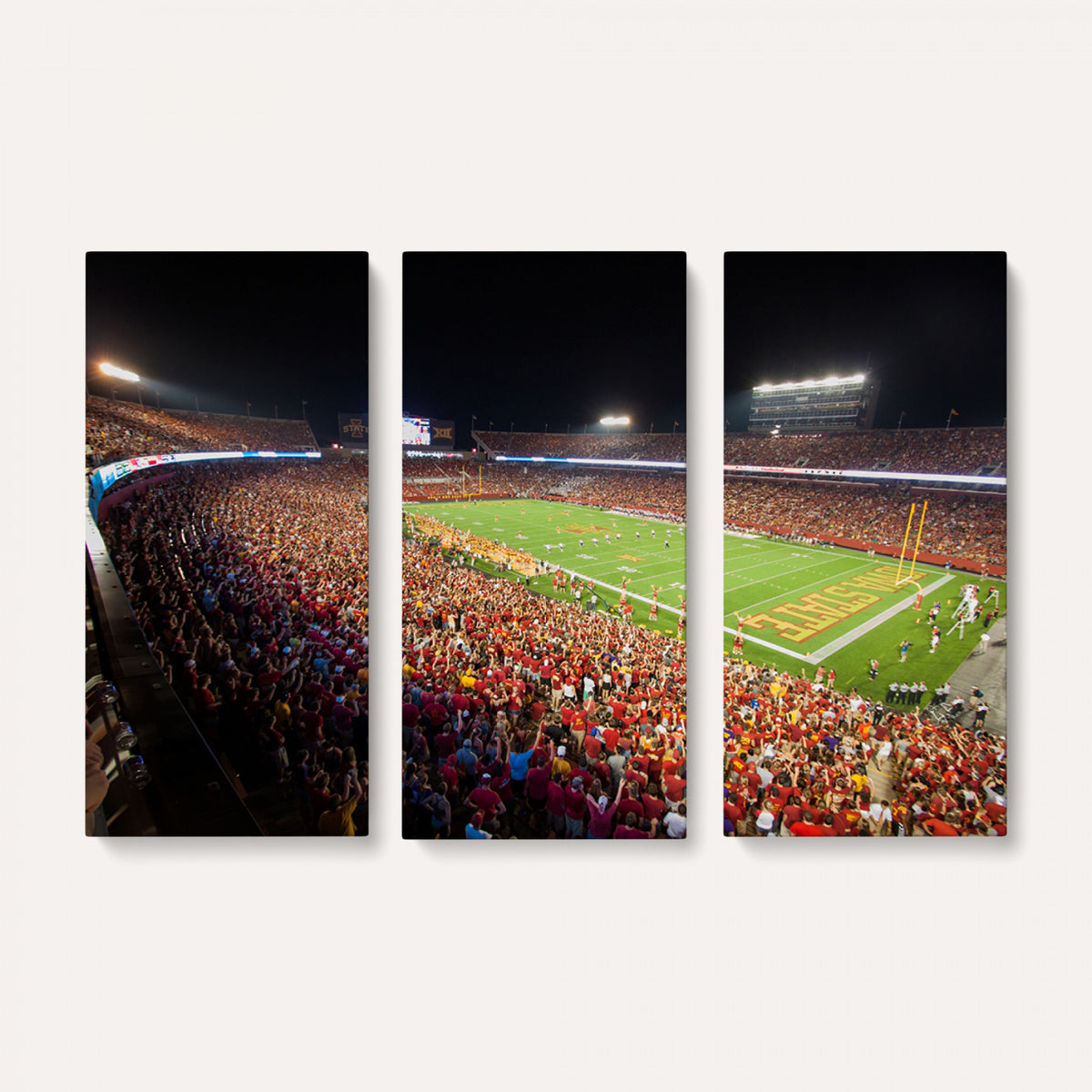 35139-MGV-CV-36X24 - Iowa State University Cyclones Canvas Print, Jack Trice Stadium