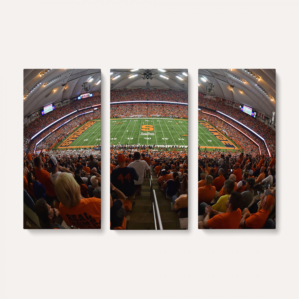 43291-MGV-CV-36X24 - Syracuse University Orange Football Canvas Print, Football Team Print - Syracuse JMA Wireless Dome