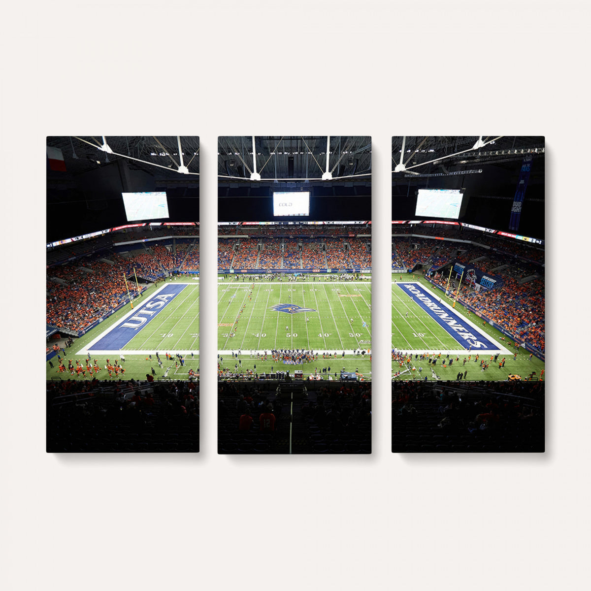 98617-MGV-CV-36X24 - The University of Texas at San Antonio Roadrunners Football Team Print, San Antonio Alamodome