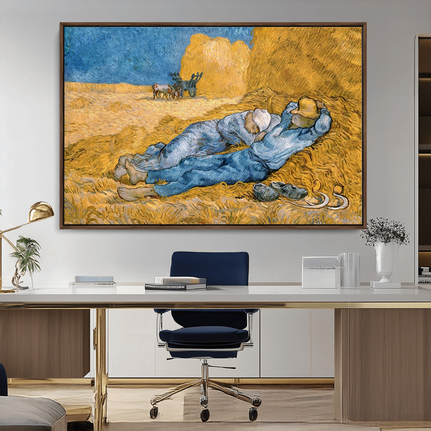 MGV-FC-36X24 - Master Artist Vincent Van Gogh Nature Wilderness Illustrs Fine Art Canvas Print