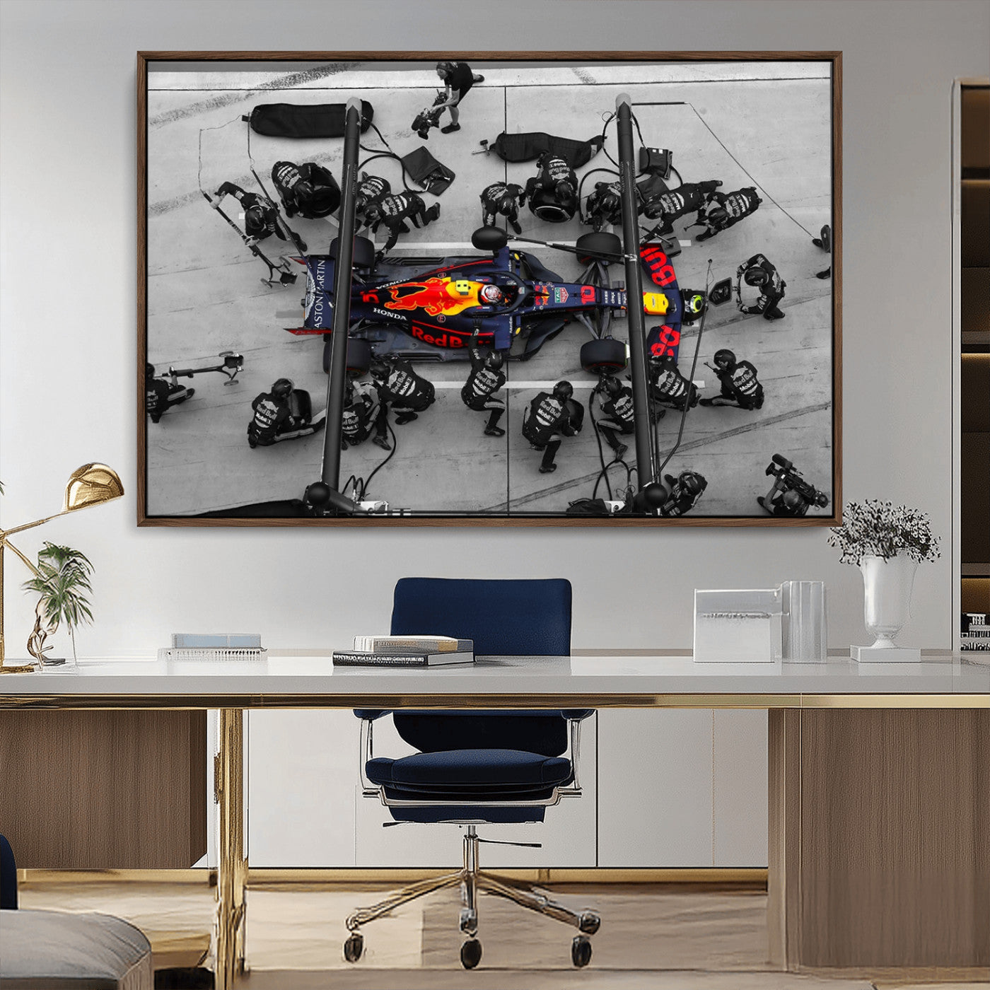 MGV-FC-36X24 - RedBull Formula 1 Canvas Wall Art Print