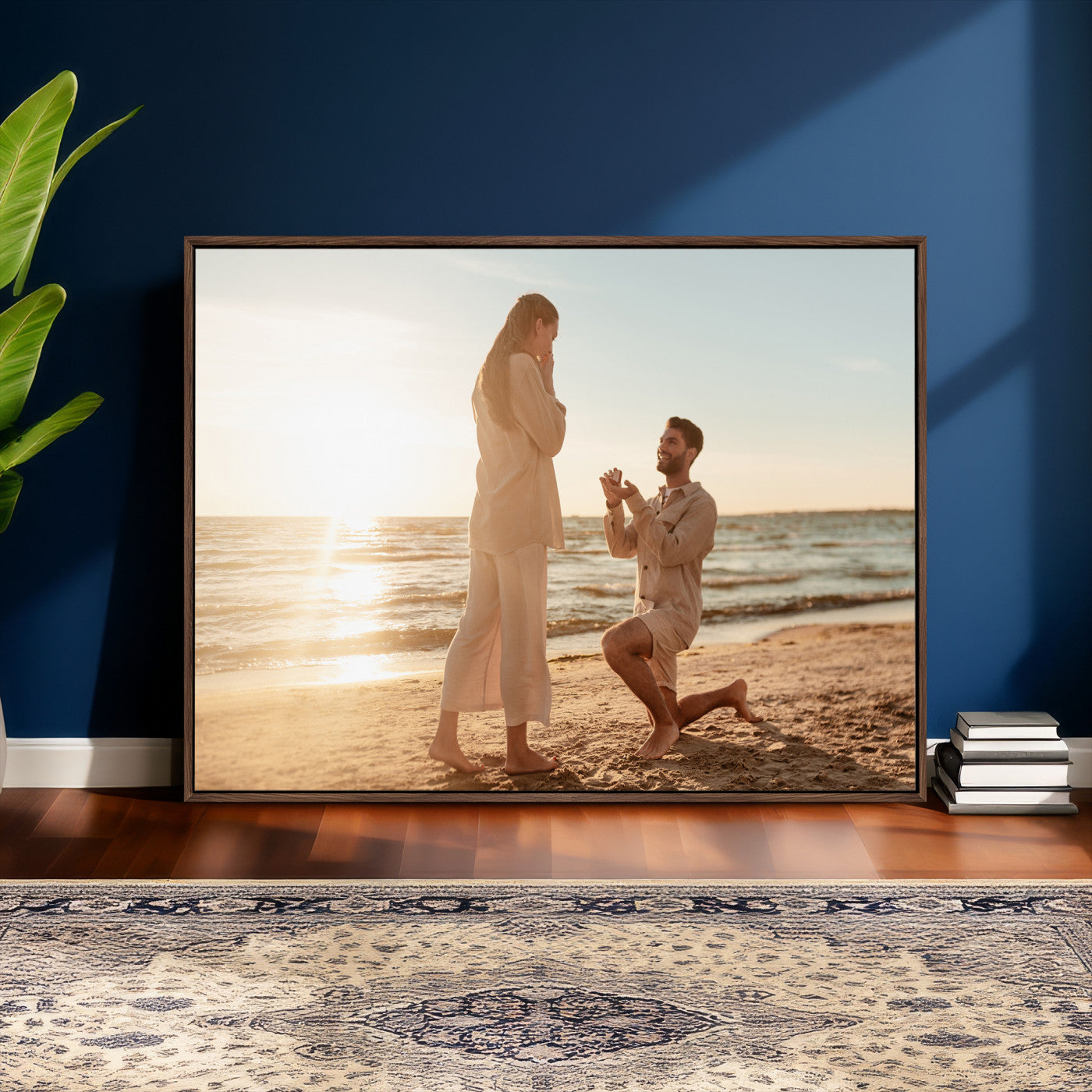 91913900-MGV-CV-36X24 - Custom Photo with Framed Canvas Wall Art Canvas Print Personalized Picture Print Framed Wall Art Digitally Printed Photo