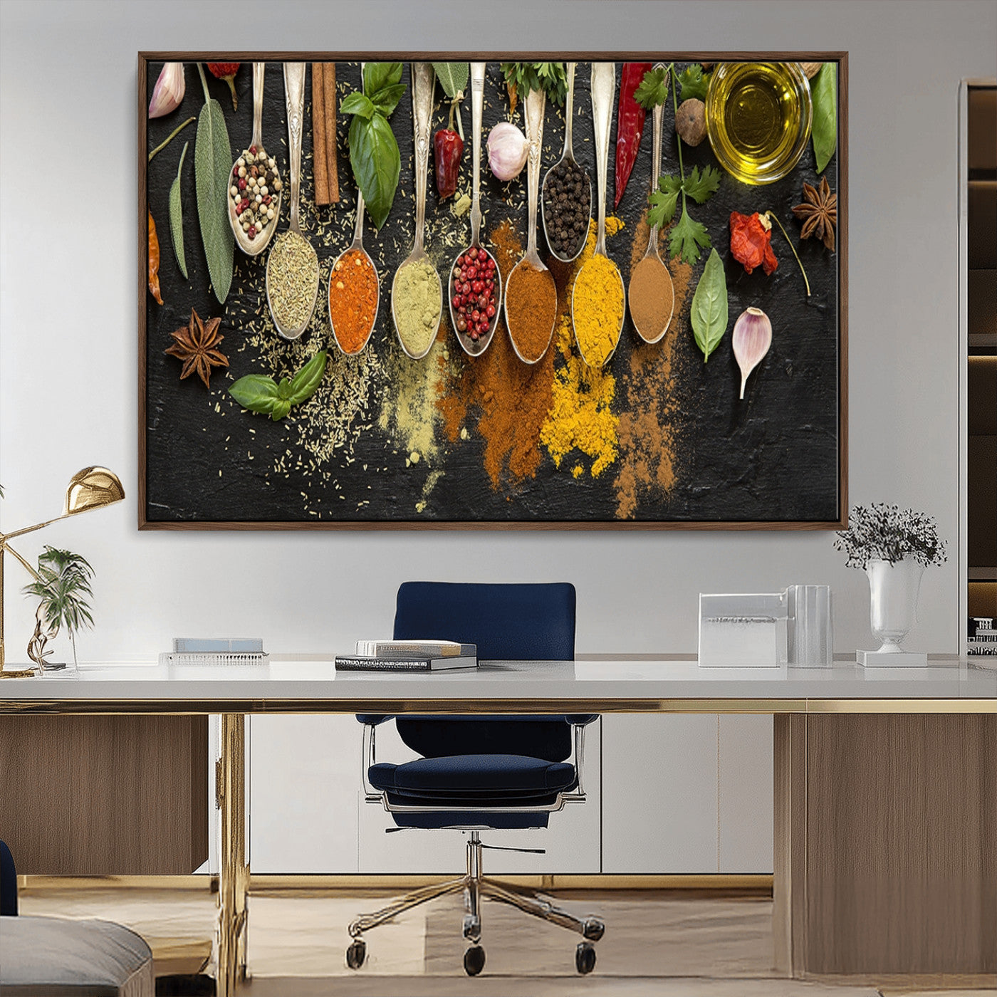 MGV-FC-36X24 - Spices Wall Art Canvas Print