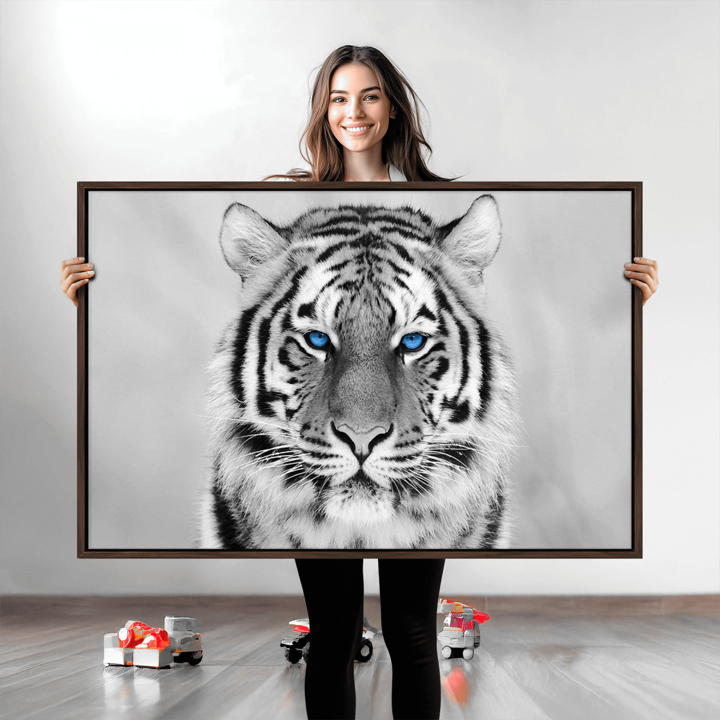 46396-MGV-CV-36X24-Tiger Canvas Artwork Wall Art Print