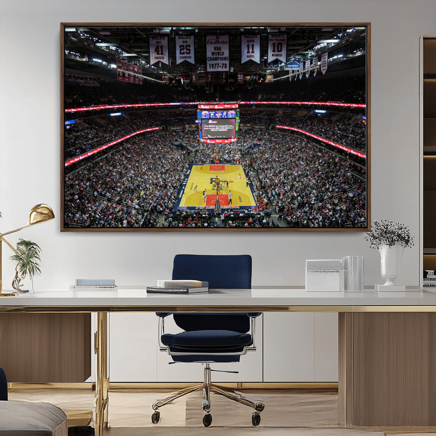 MGV-FC-36X24 - Capital One Arena Stadium Wall Art | Canvas Print | Ready to Hang | Washington D.C. Sports Decor