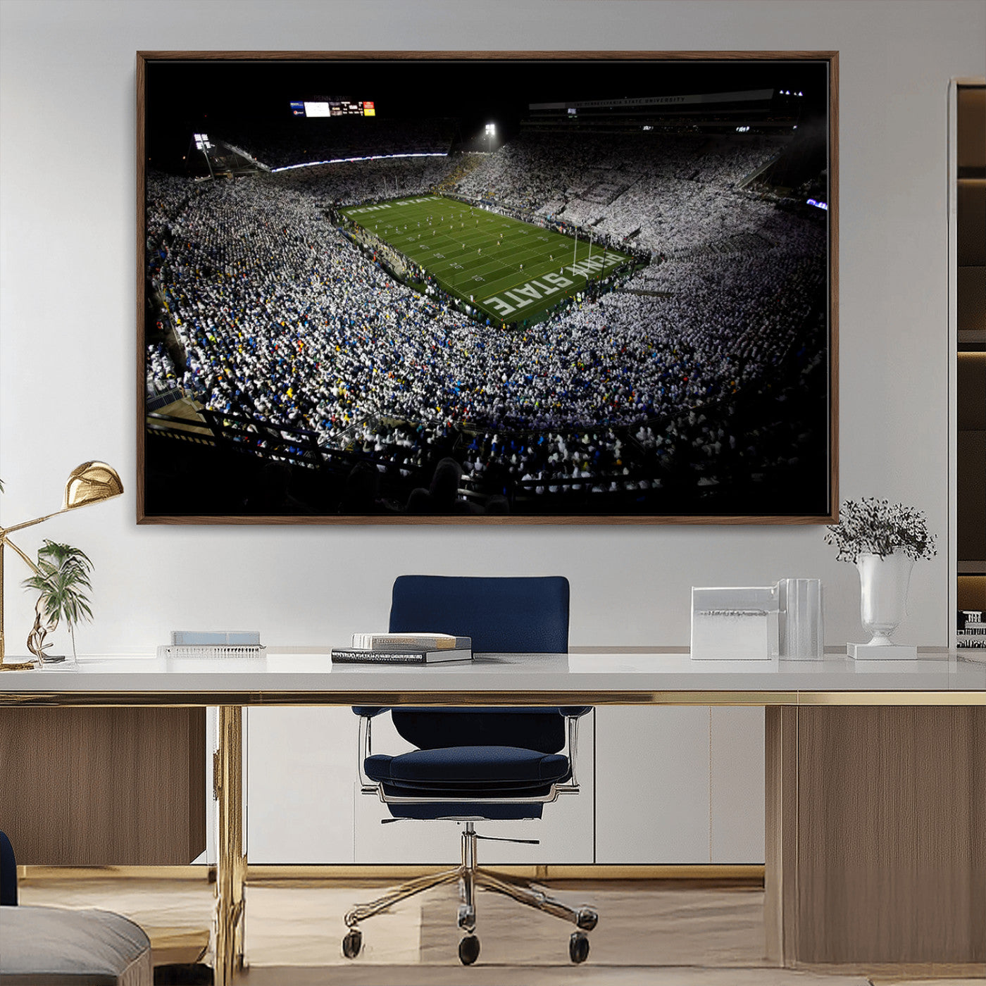 MGV-FC-36X24 - Penn State Football Stadium Wall Art - Beaver Stadium Canvas Print