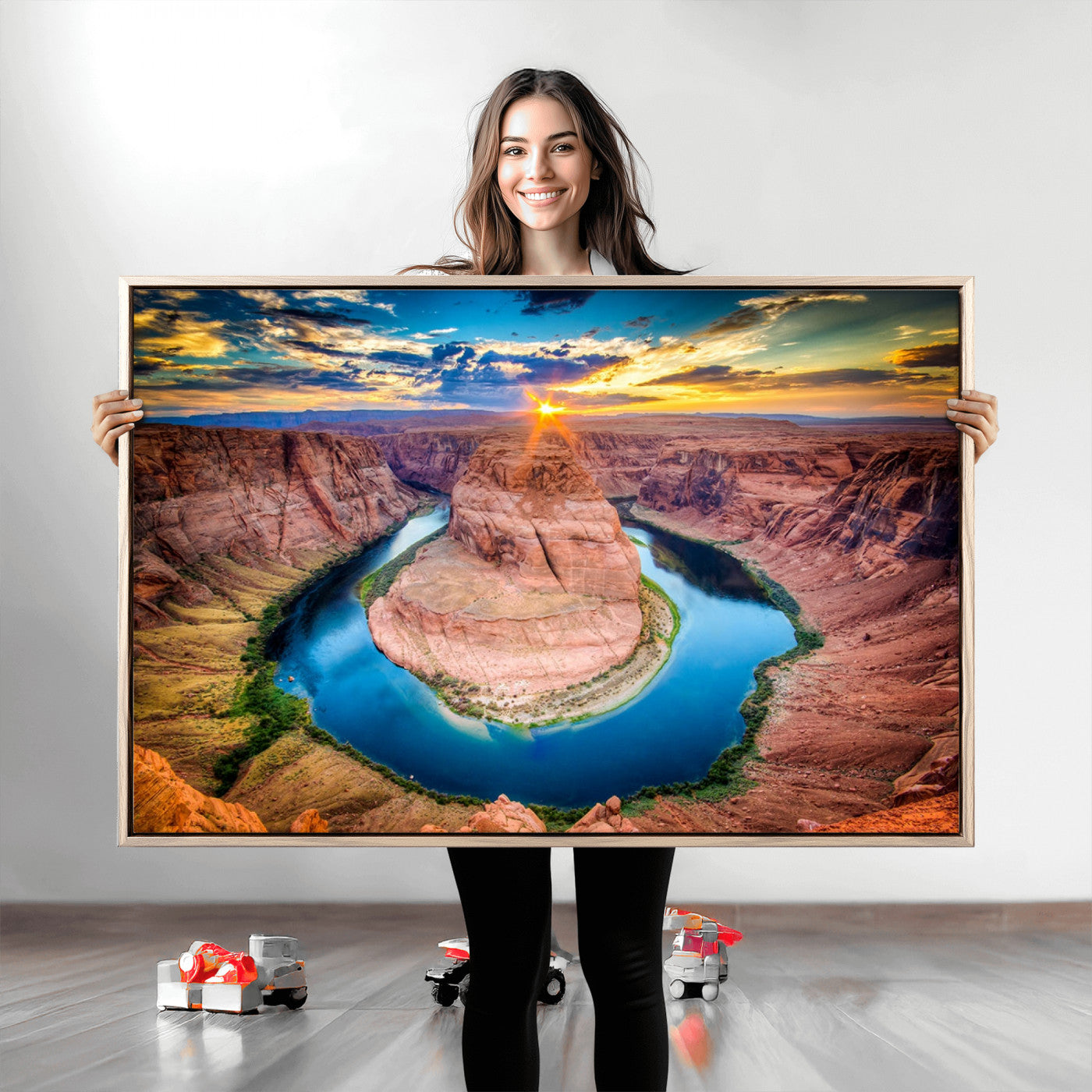 80407-MGV-CV-36X24-Grand Canyon Wall Art Canvas Print