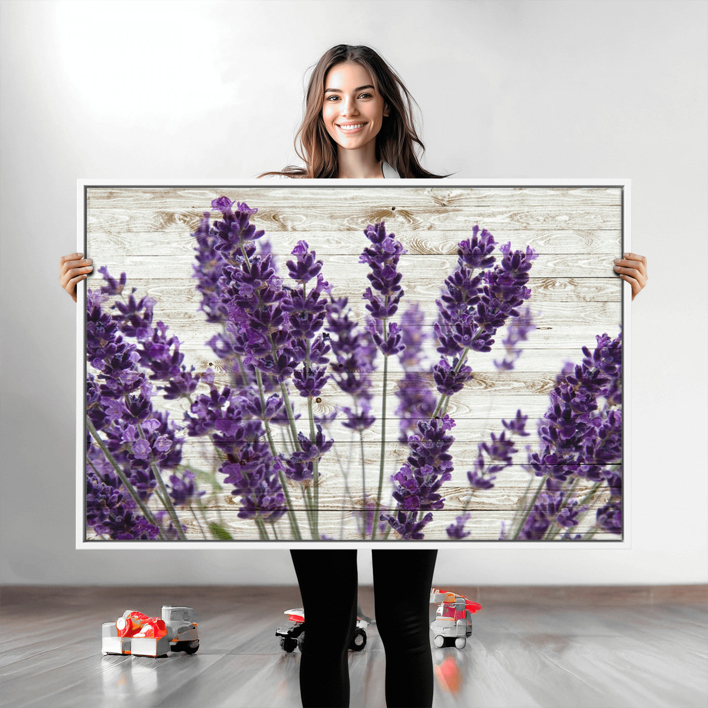 21208-MGV-CV-36X24-Lavender Herb Wall Art Canvas Print