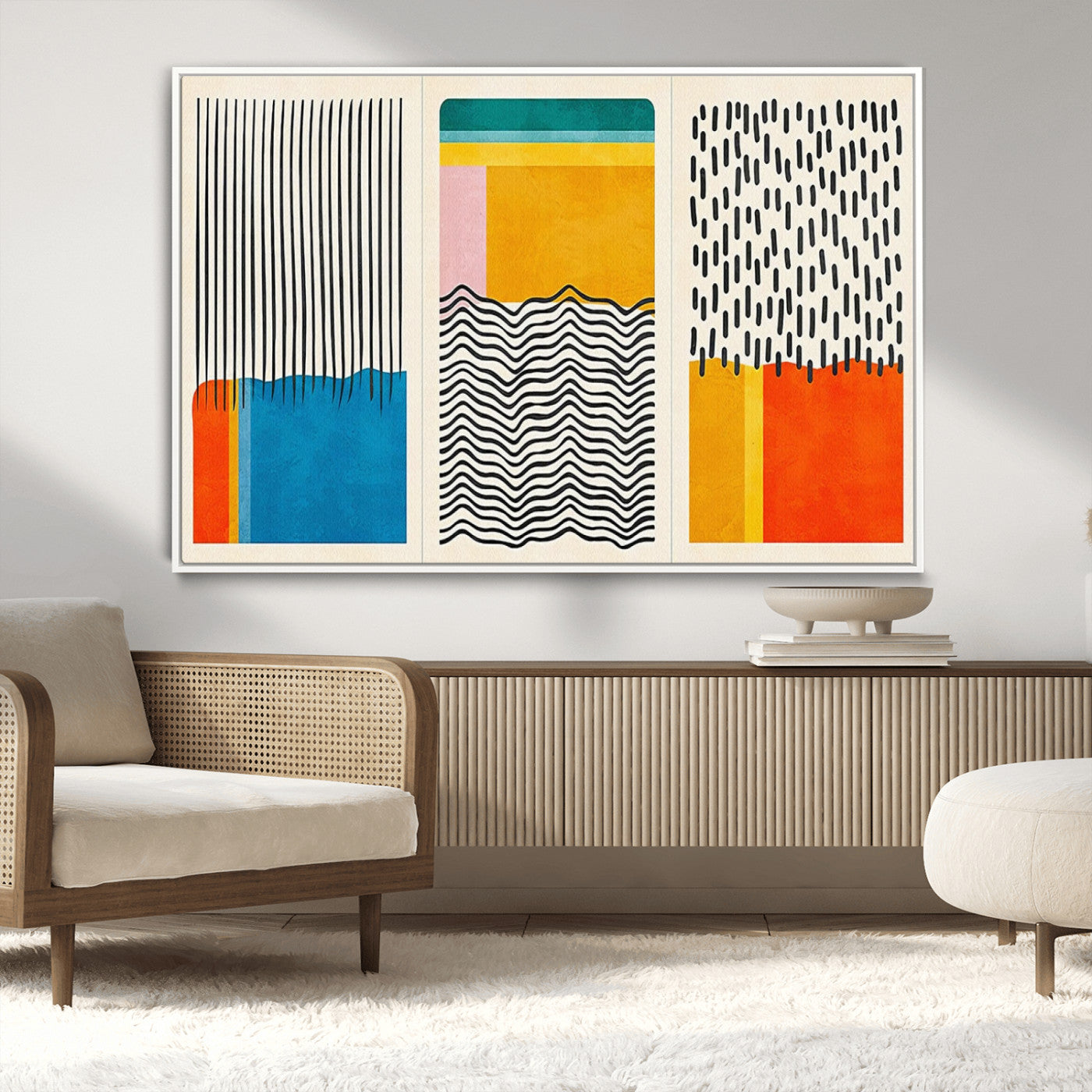 MGV-FC-36X24 - Canvas Print Wall Art Abstract Illustrs Art Boho