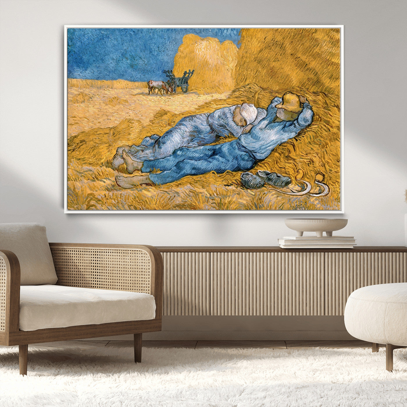 MGV-FC-36X24 - Master Artist Vincent Van Gogh Nature Wilderness Illustrs Fine Art Canvas Print