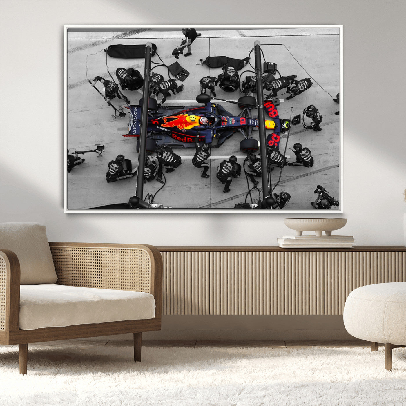 MGV-FC-36X24 - RedBull Formula 1 Canvas Wall Art Print