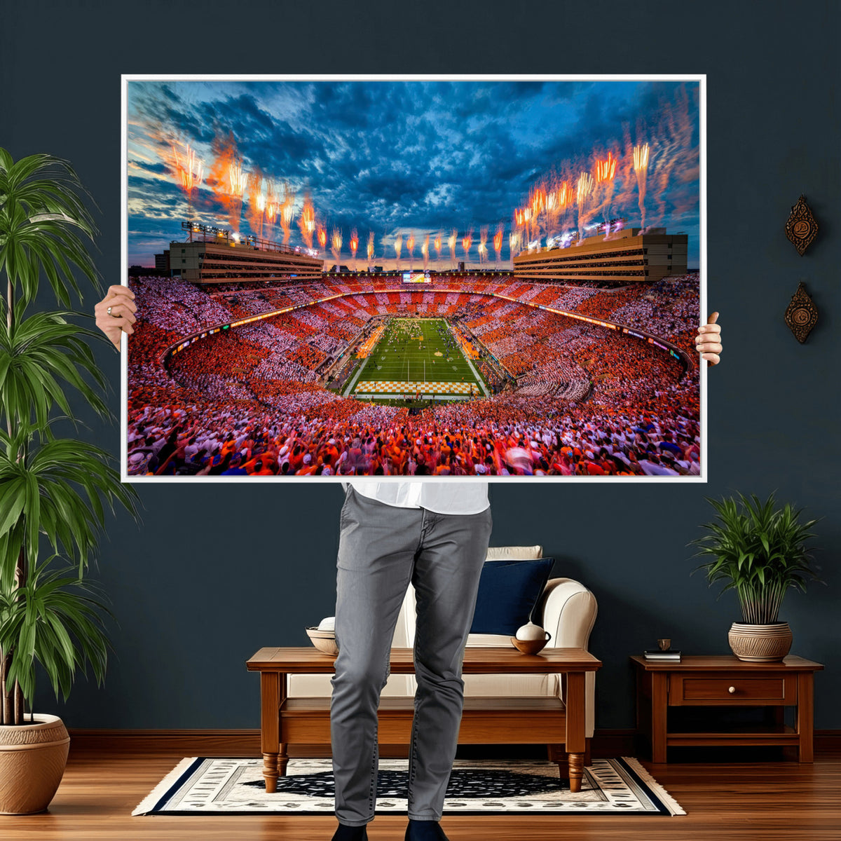 94266219-MGV-CV-36X24 - Tennessee Neyland Stadium Wall Art, Sports Arena Canvas