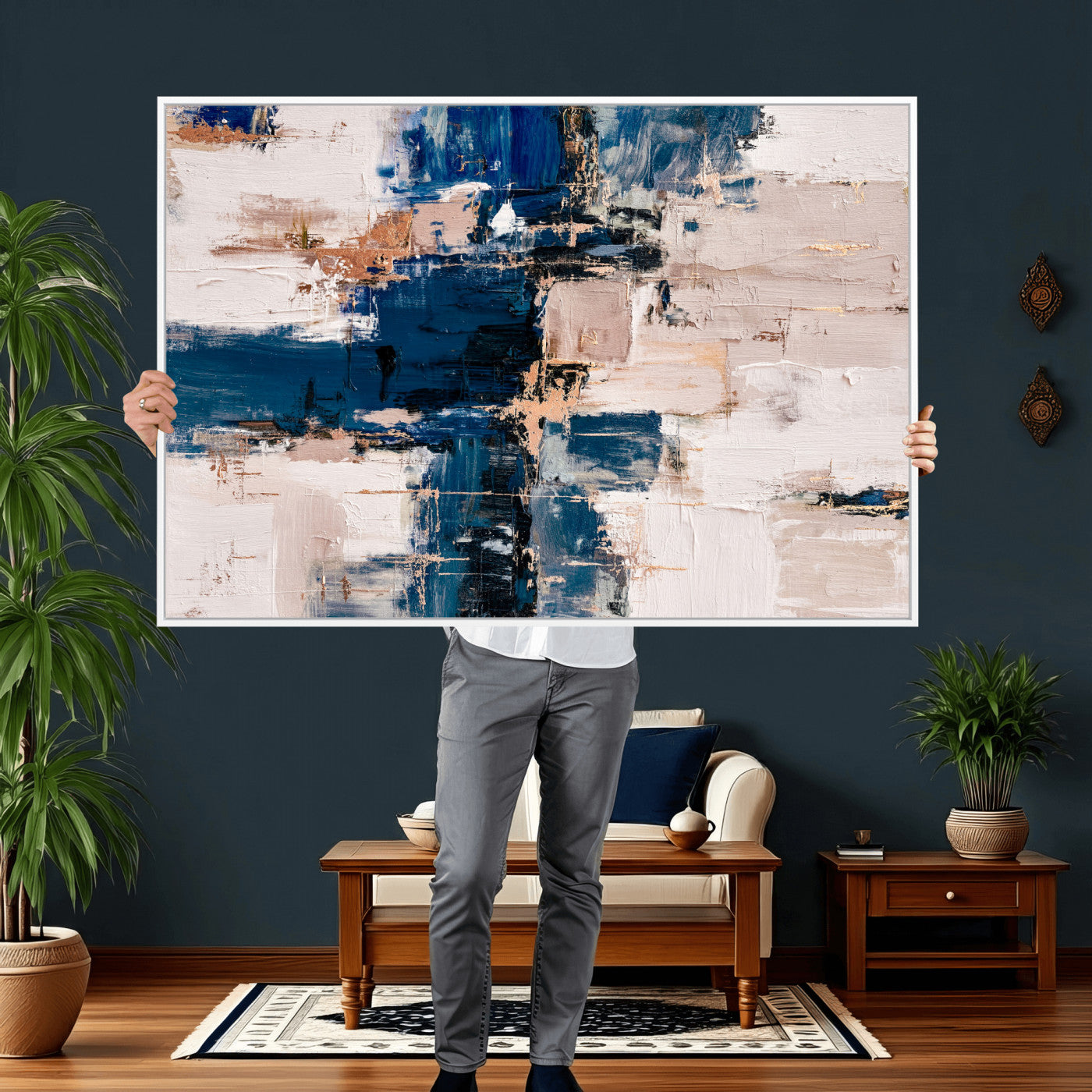 67375610-MGV-CV-36X24 - Abstract Wall Art Canvas Print