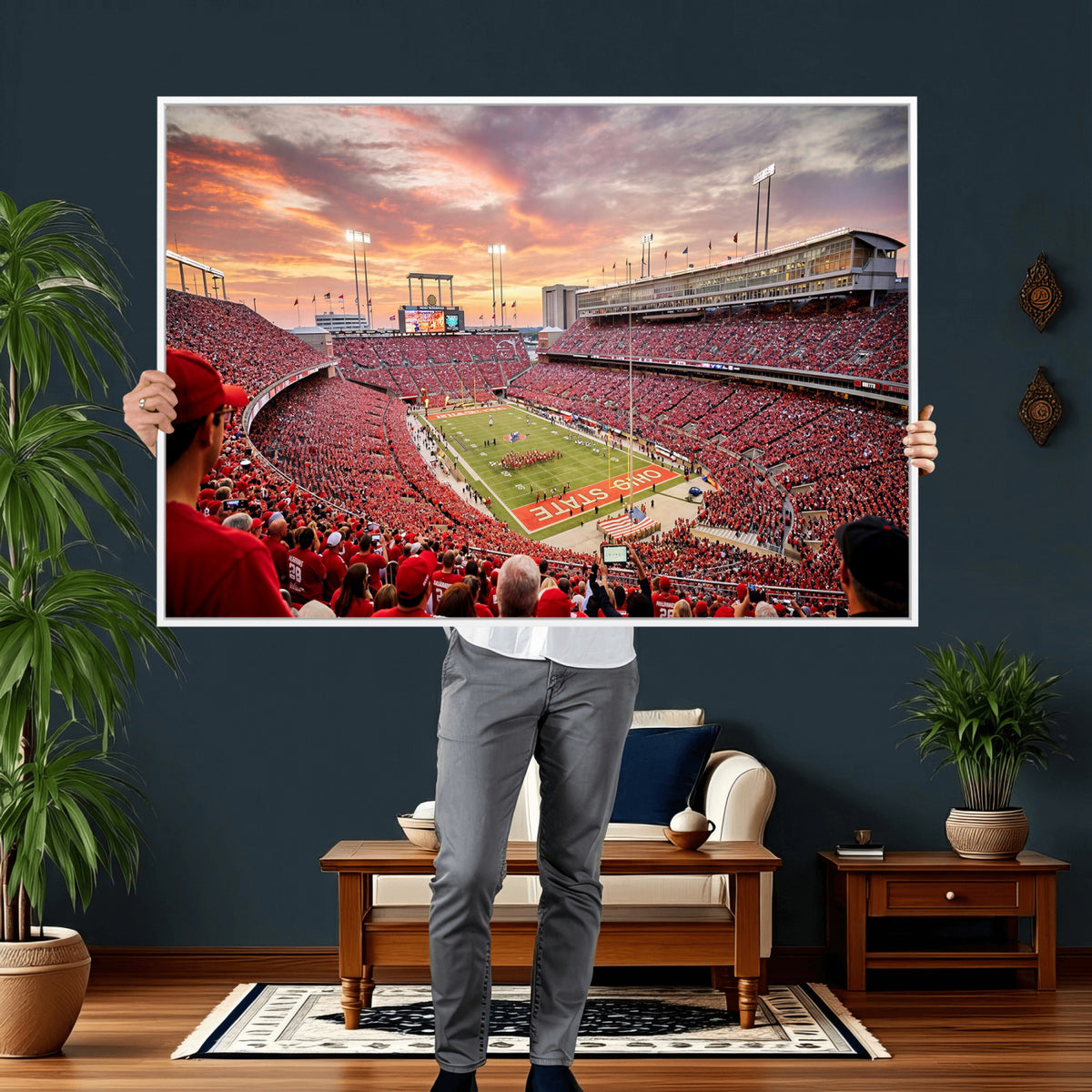 94754966-MGV-CV-36X24 - Stadium Wall Art Canvas Print