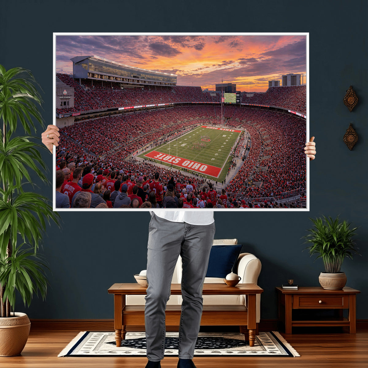 95137596-MGV-CV-36X24 - Stadium Wall Art Canvas Print