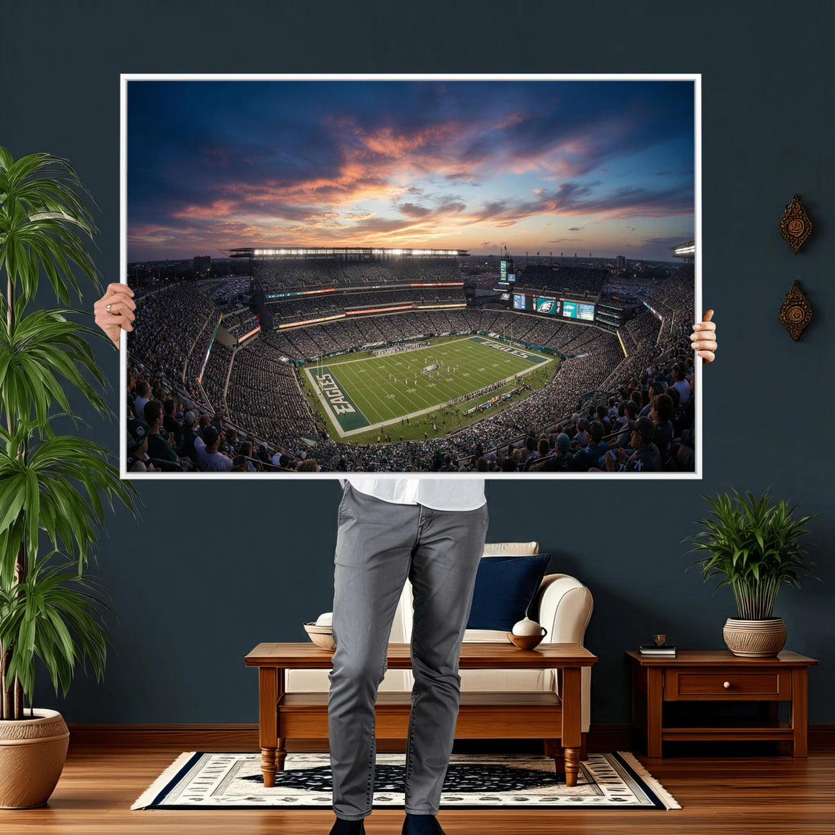 59208973-MGV-CV-36X24 - Stadium Wall Art Canvas Print