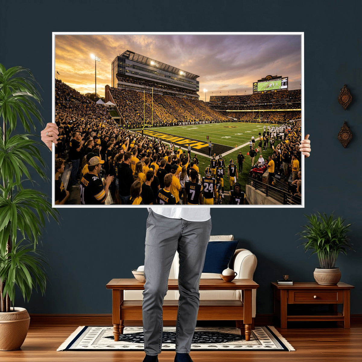 60847729-MGV-CV-36X24 - Stadium Wall Art Canvas Print