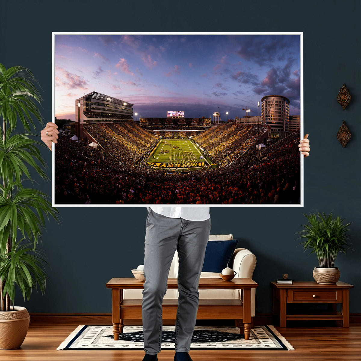49683861-MGV-CV-36X24 - Stadium Wall Art Canvas Print