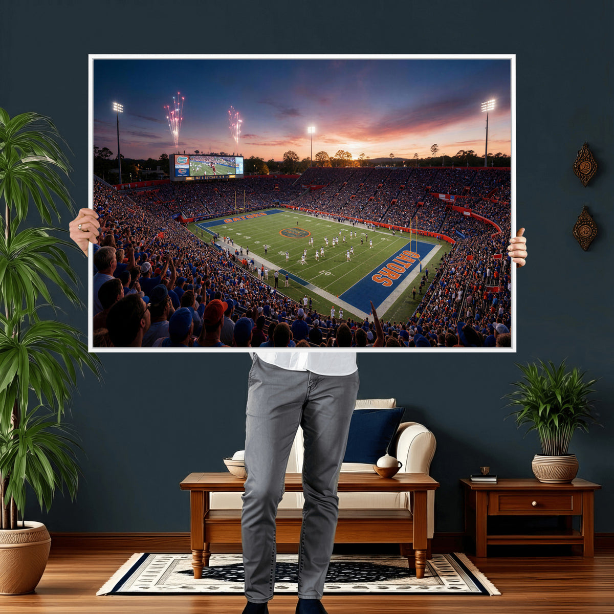 42817292-MGV-CV-36X24 - Stadium Wall Art Canvas Print