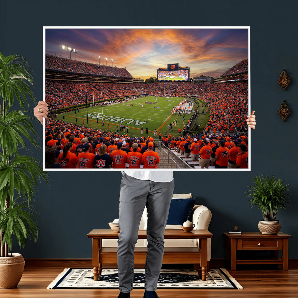 46347891-MGV-CV-36X24 - Stadium Wall Art Canvas Print