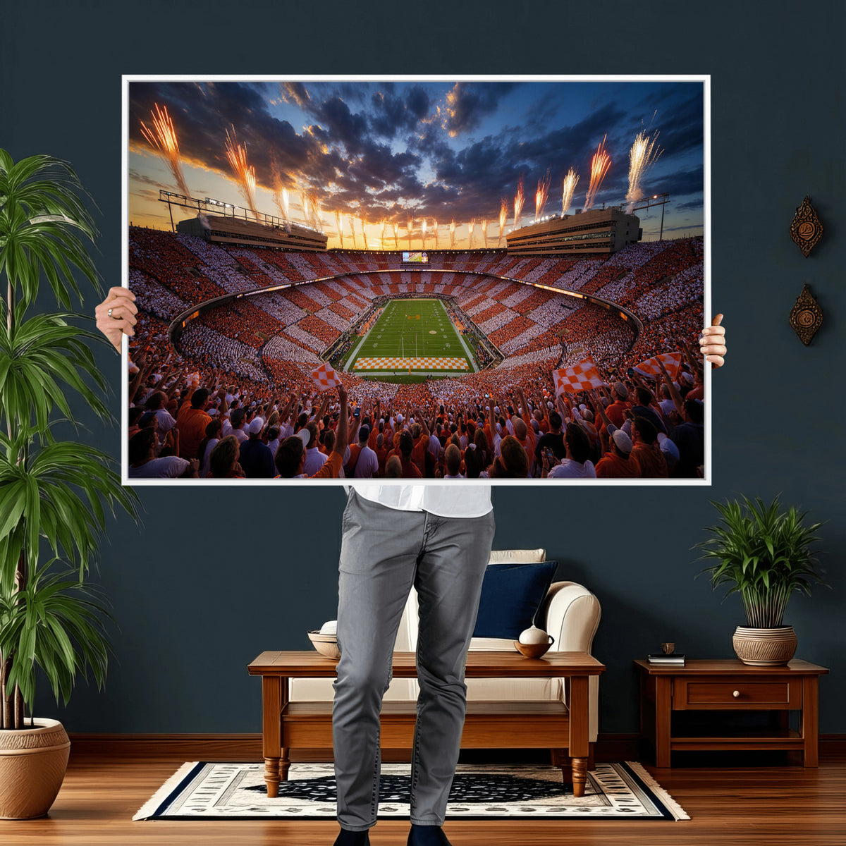 29672818-MGV-CV-36X24 - Stadium Wall Art Canvas Print