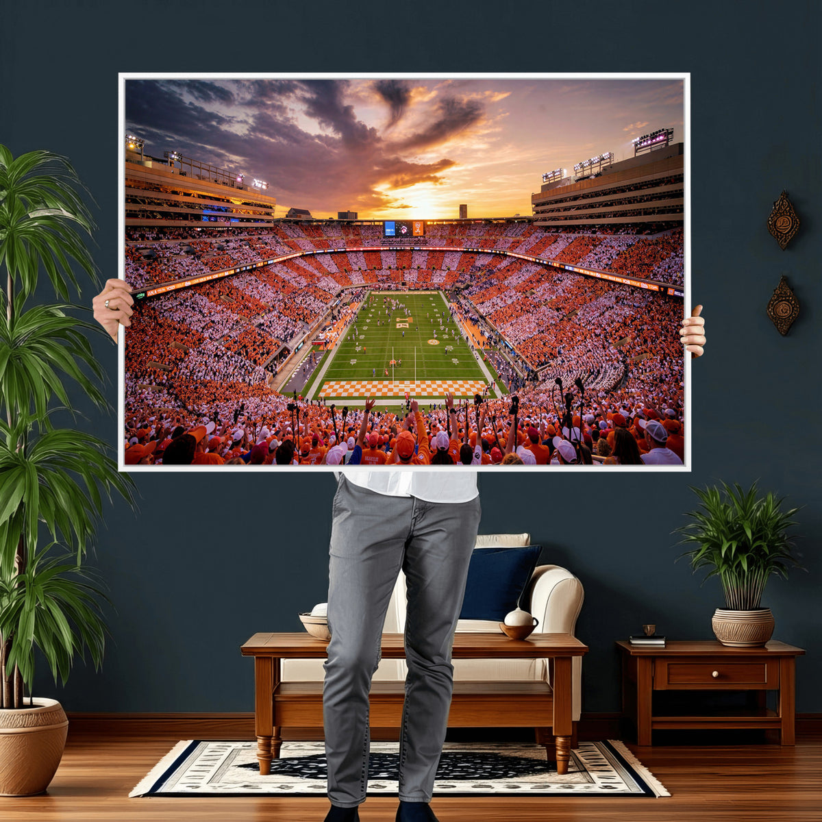 68184875-MGV-CV-36X24 - Stadium Wall Art Canvas Print