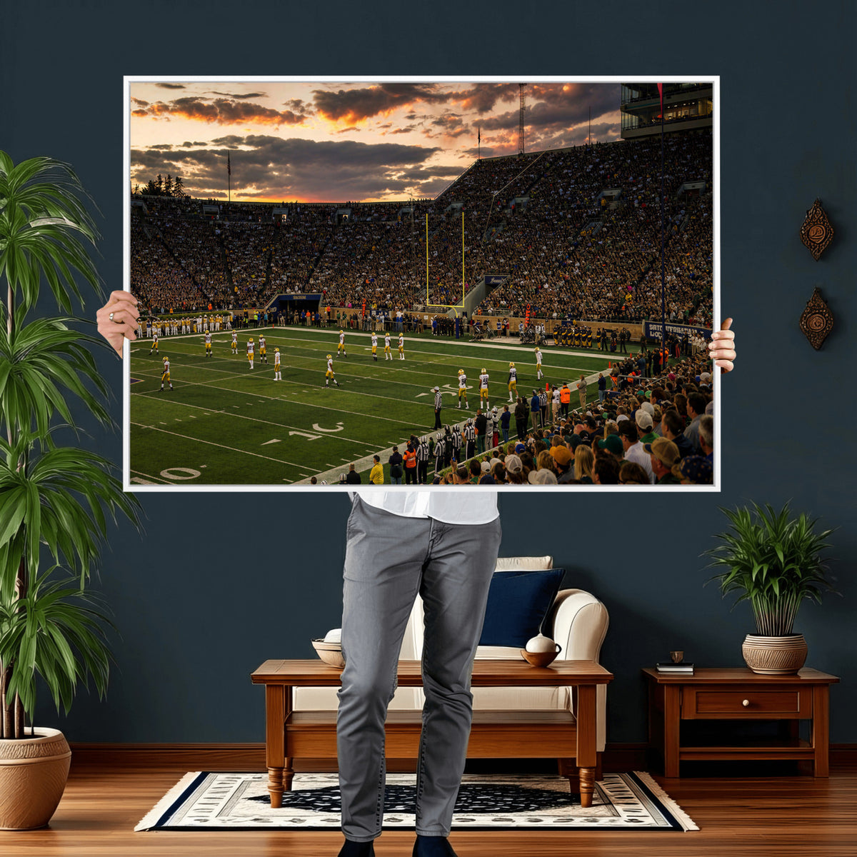 17703678-MGV-CV-36X24 - Stadium Wall Art Canvas Print