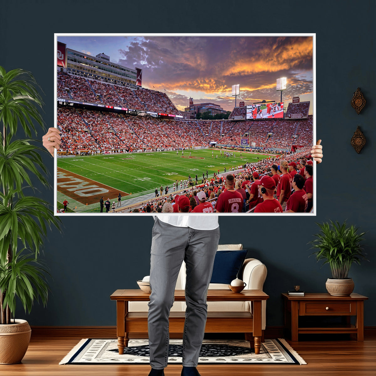 47794729-MGV-CV-36X24 - Stadium Wall Art Canvas Print