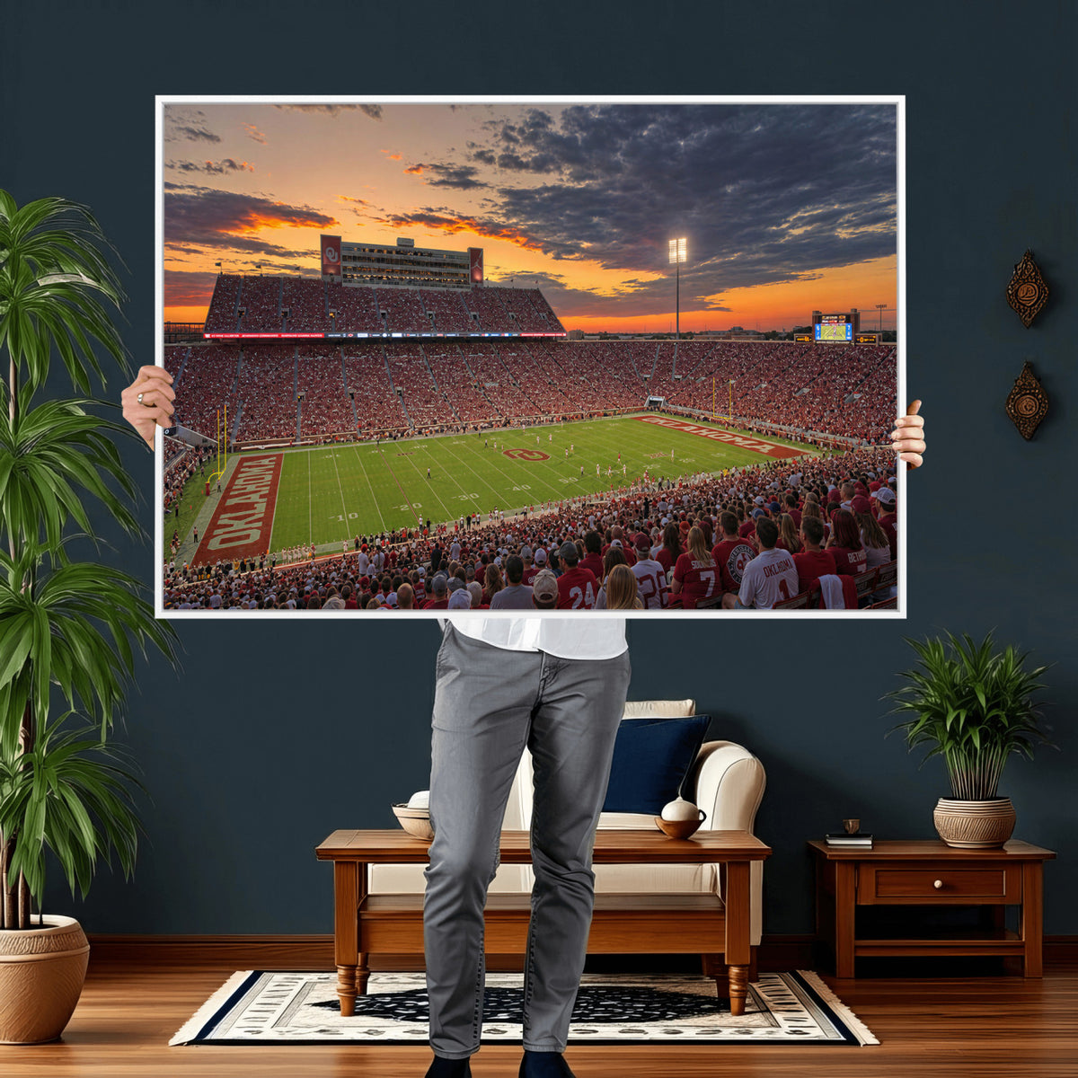 75444407-MGV-CV-36X24 - Stadium Wall Art Canvas Print
