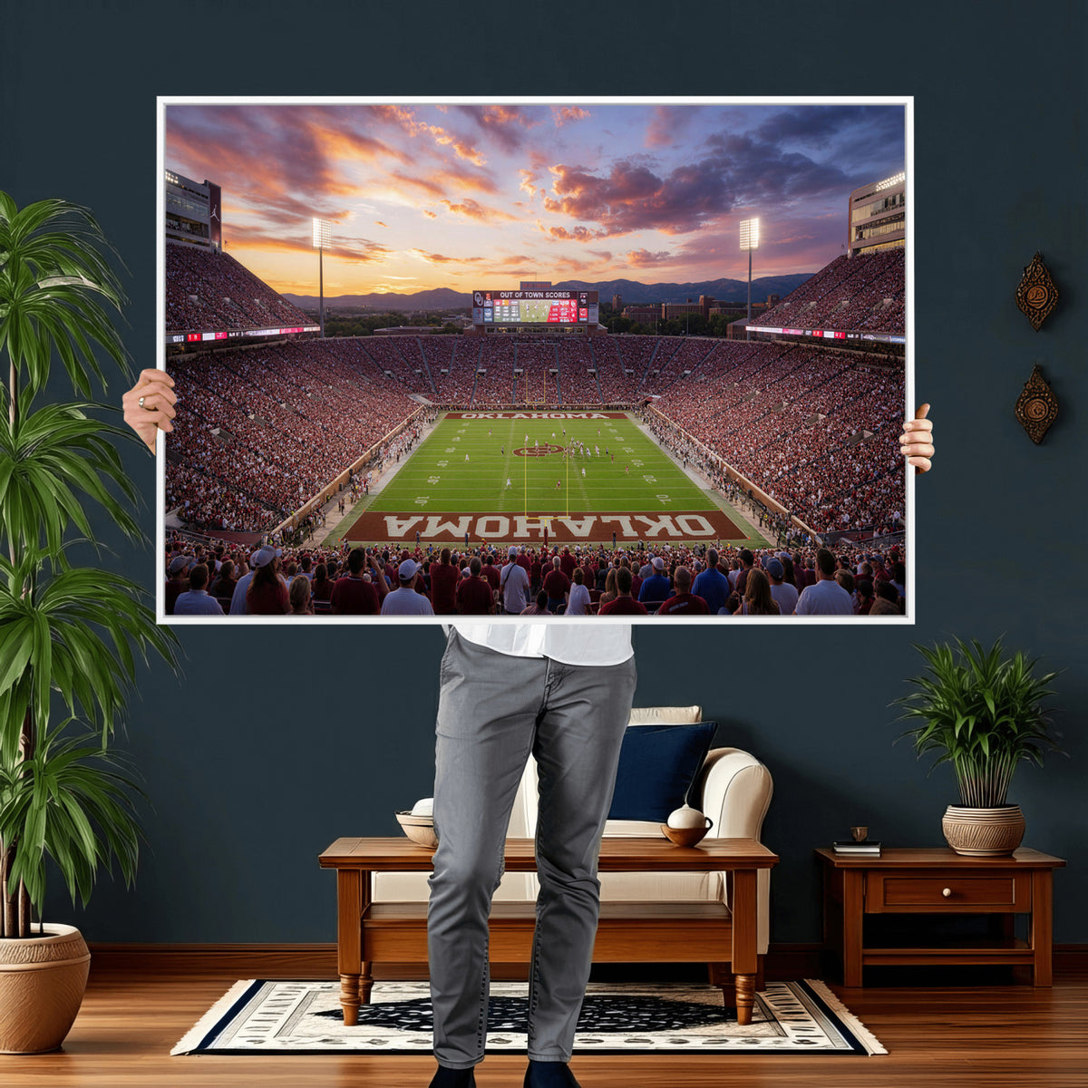 18509931-MGV-CV-36X24 - Stadium Wall Art Canvas Print