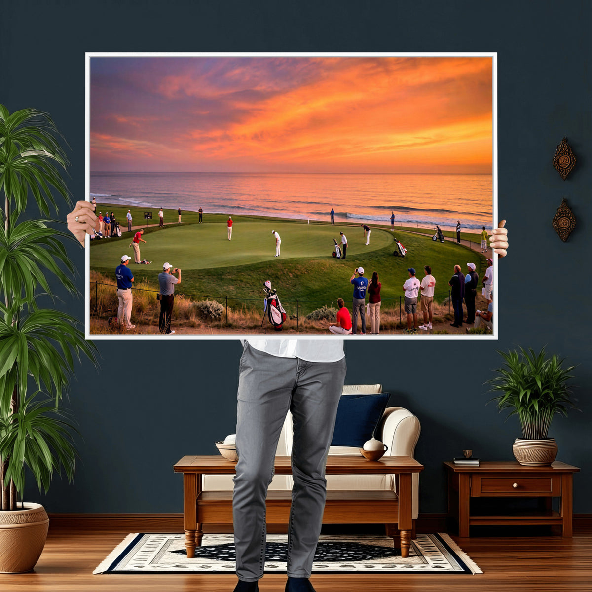 57561775-MGV-CV-36X24 - Stadium Wall Art Canvas Print