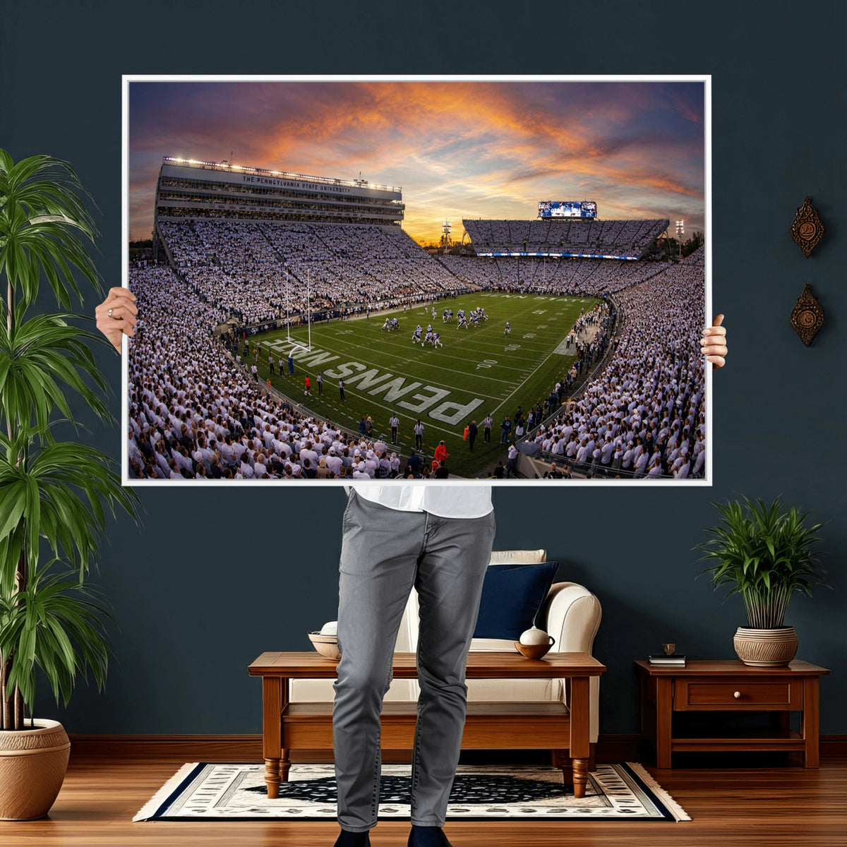 37485833-MGV-CV-36X24 - Stadium Wall Art Canvas Print