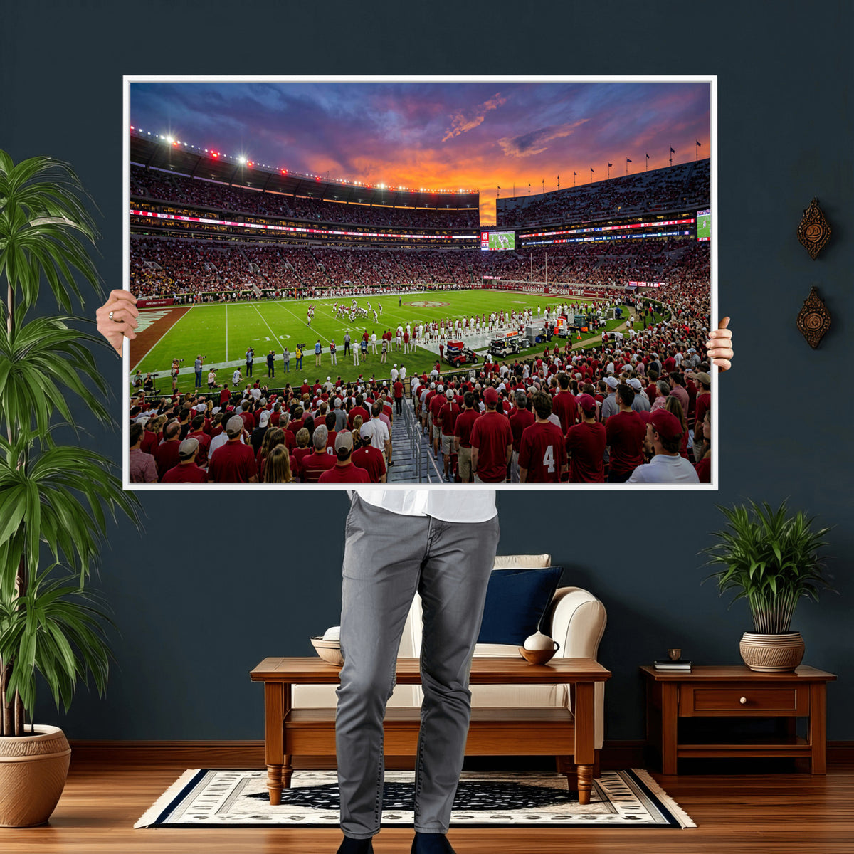 47822048-MGV-CV-36X24 - Stadium Wall Art Canvas Print