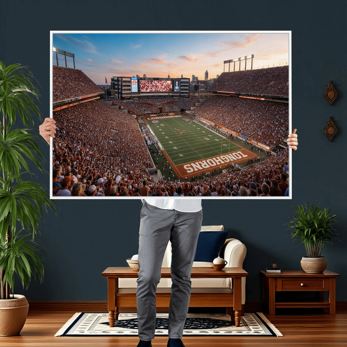 41187139-MGV-CV-36X24 - Stadium Wall Art Canvas Print