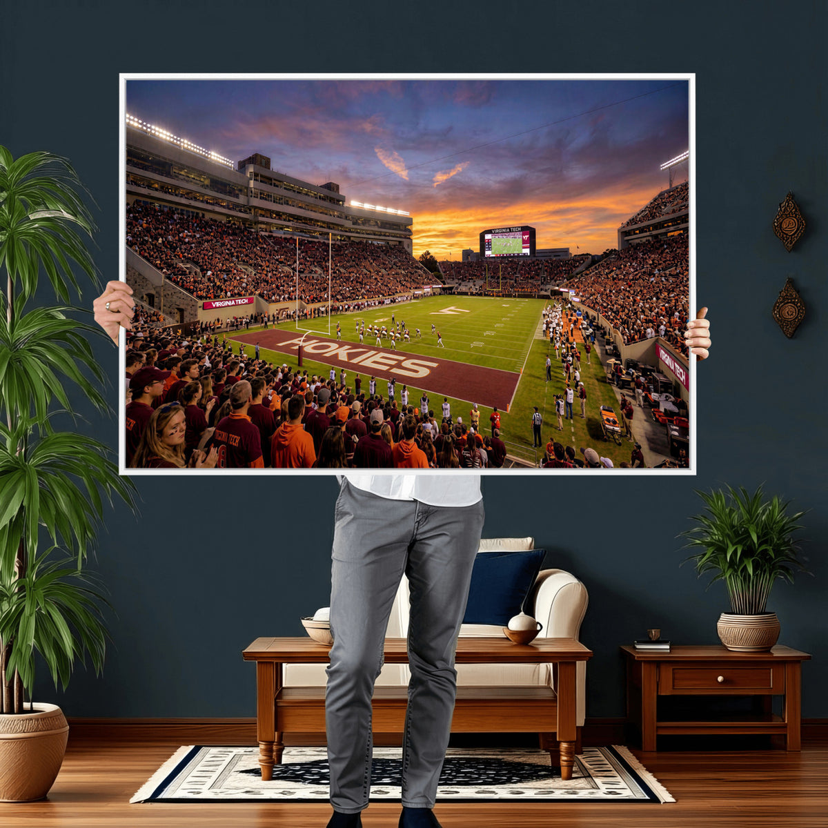 87141841-MGV-CV-36X24 - Stadium Wall Art Canvas Print