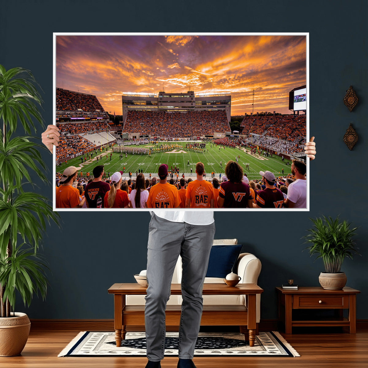 25873880-MGV-CV-36X24 - Stadium Wall Art Canvas Print