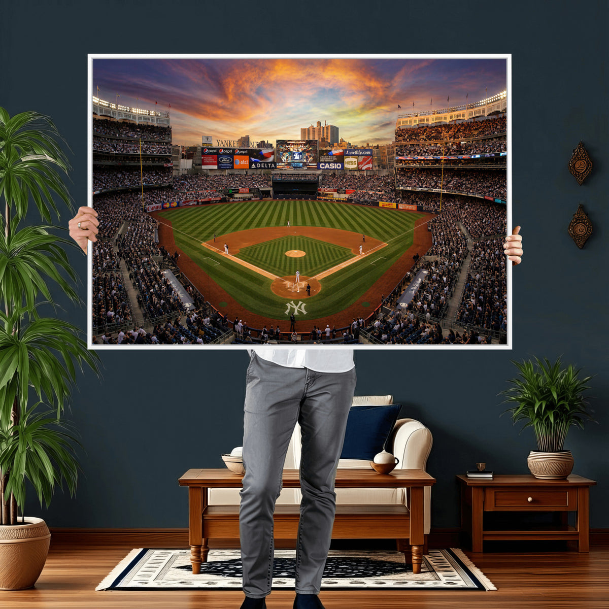 71157927-MGV-CV-36X24 - Stadium Wall Art Canvas Print