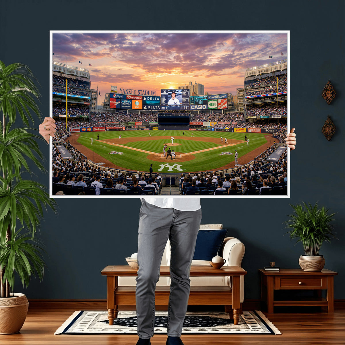 26297292-MGV-CV-36X24 - Stadium Wall Art Canvas Print