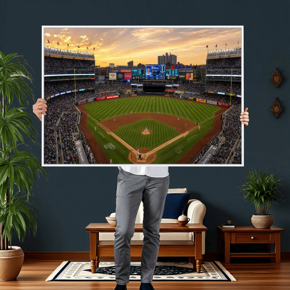 17396699-MGV-CV-36X24 - Stadium Wall Art Canvas Print