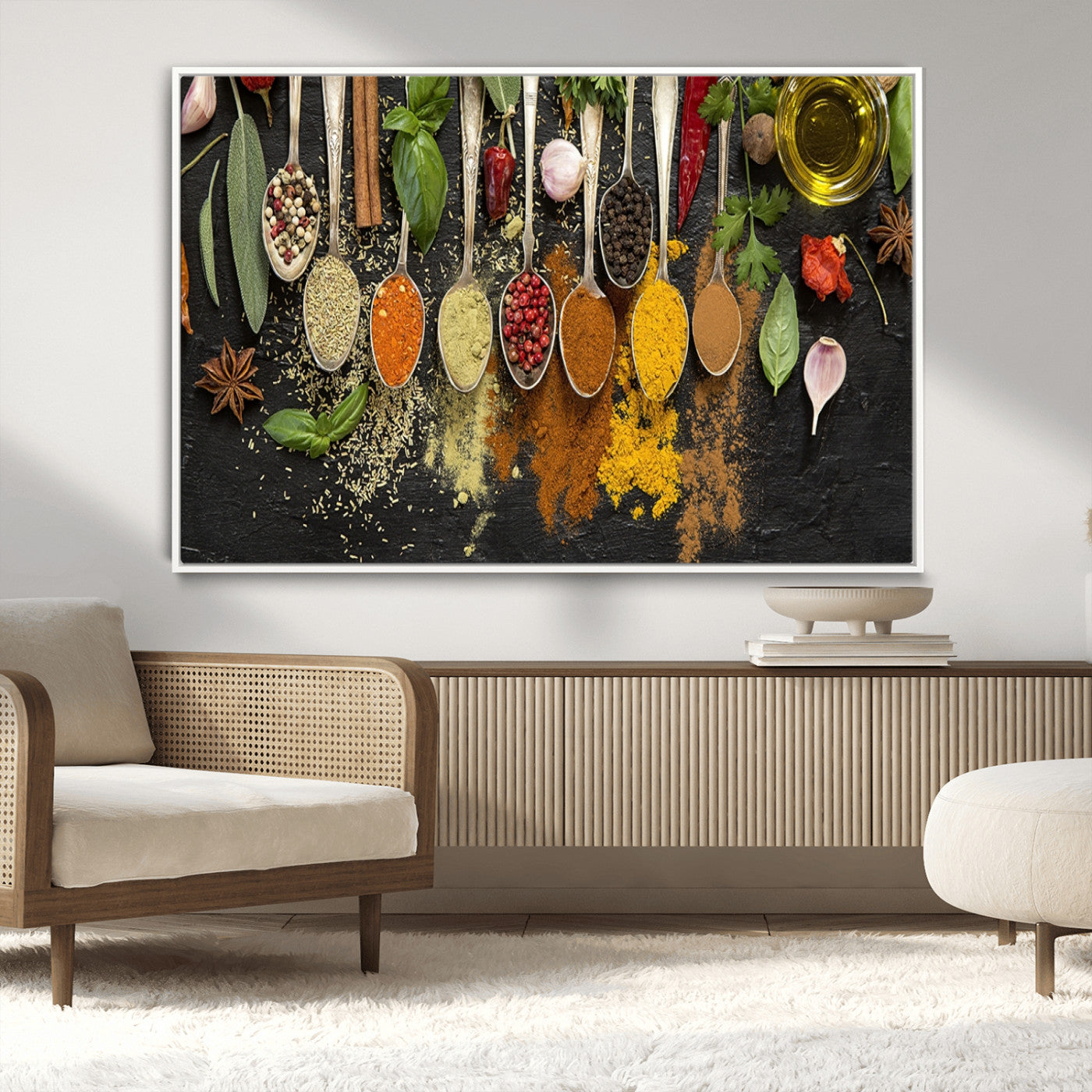 MGV-FC-36X24 - Spices Wall Art Canvas Print