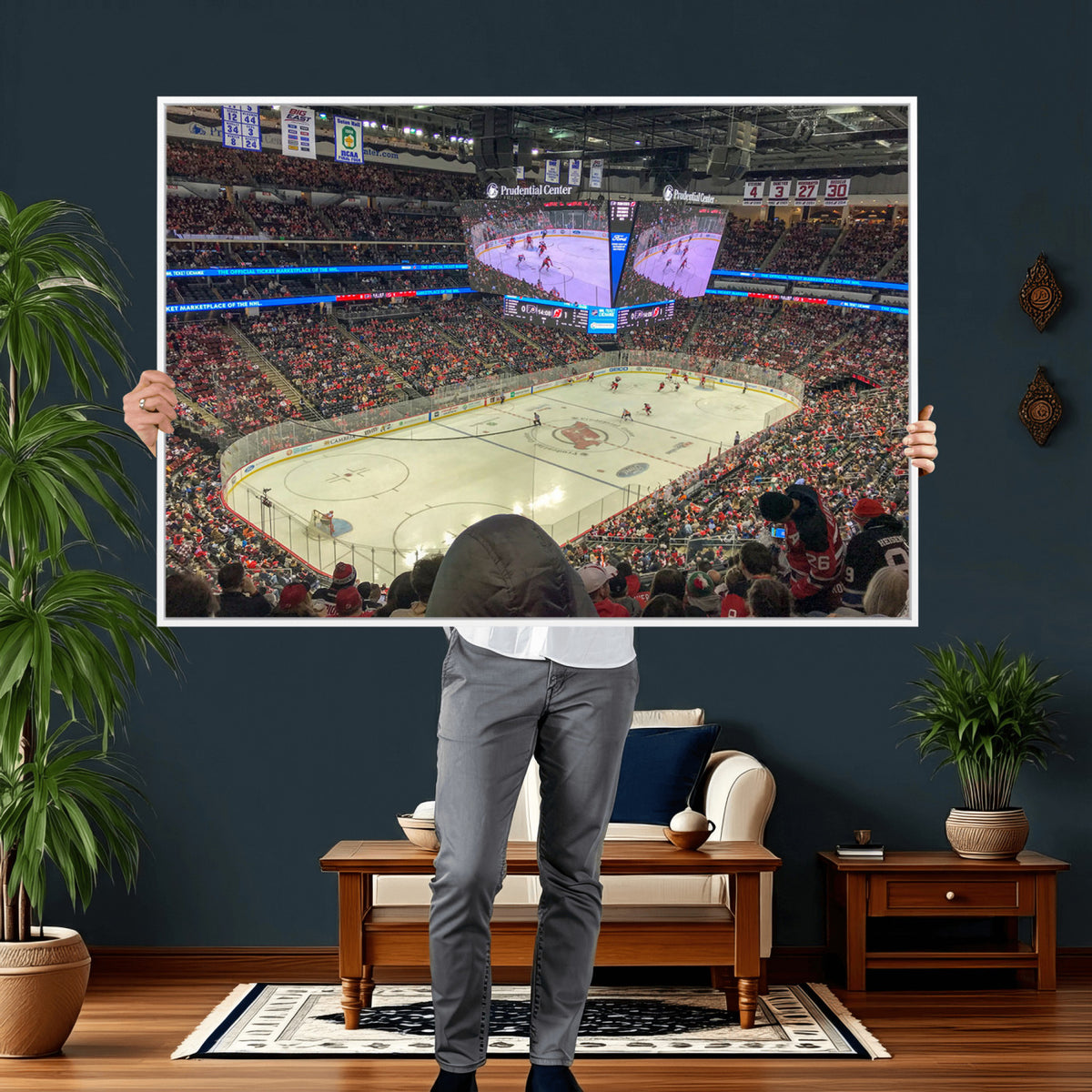29638-MGV-CV-36X24 - Prudential Center Newark New Jersey Devils Hockey Stadium