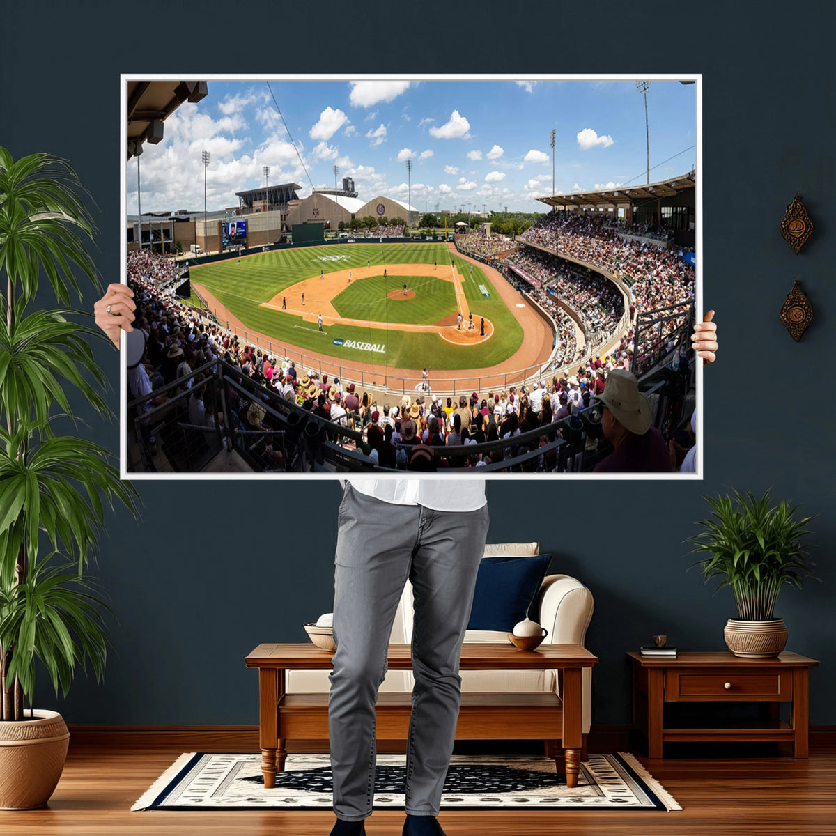 80409-MGV-CV-36X24 - The Texas A&M University Aggies Athletics Team Print