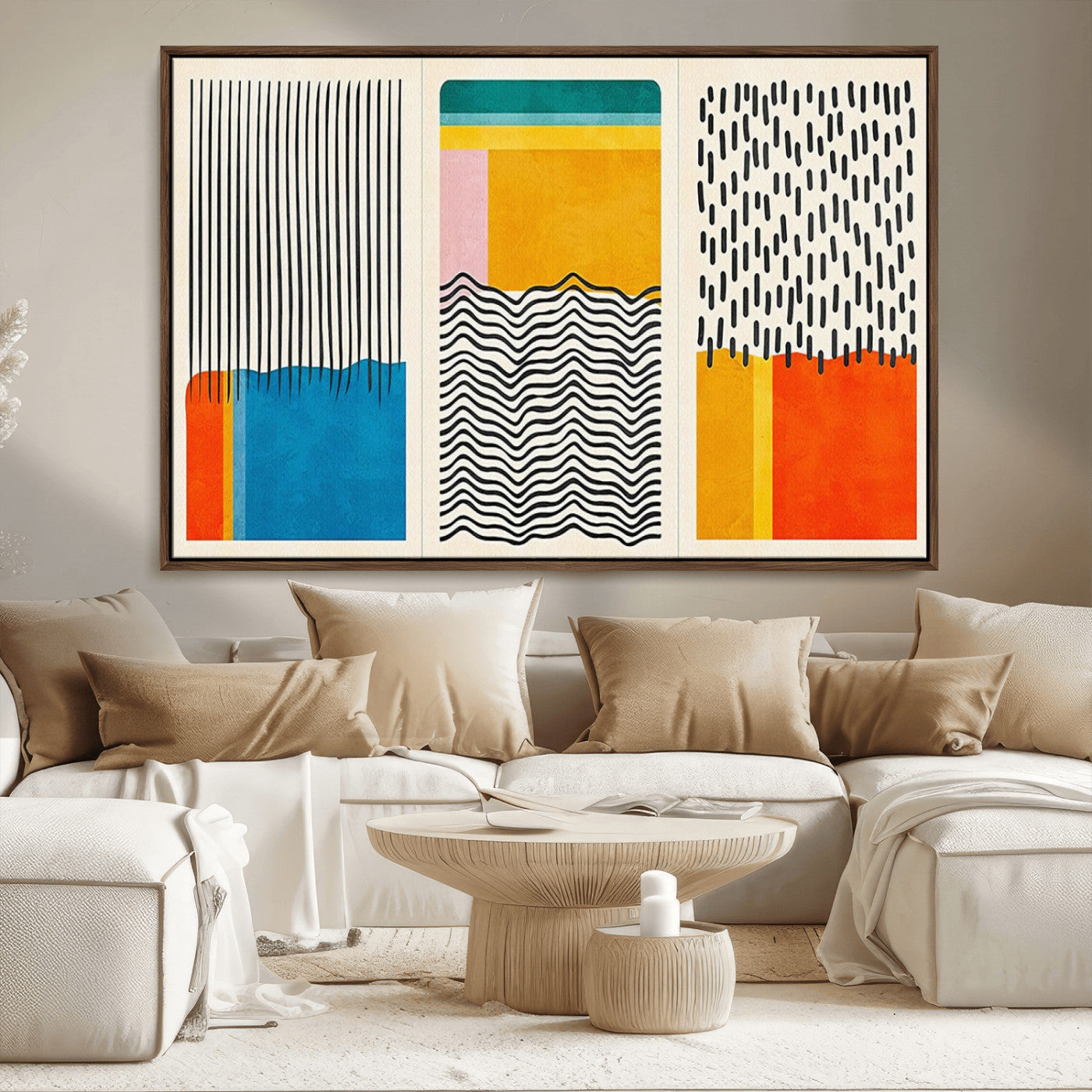 MGV-FC-36X24 - Canvas Print Wall Art Abstract Illustrs Art Boho