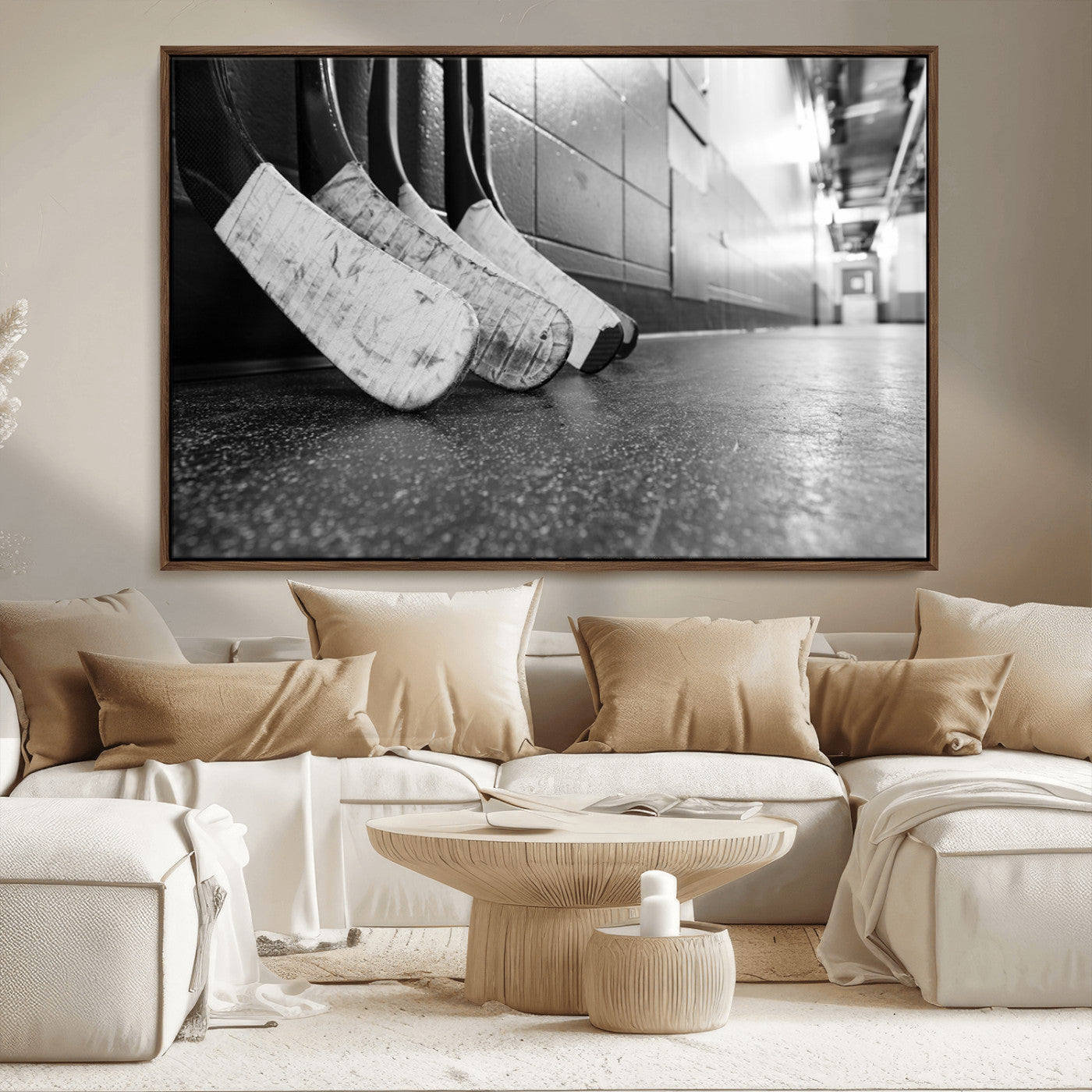 MGV-FC-36X24 - Ice Hockey Wall Art Canvas Print