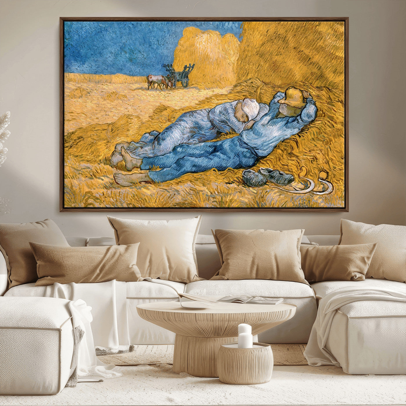 MGV-FC-36X24 - Master Artist Vincent Van Gogh Nature Wilderness Illustrs Fine Art Canvas Print
