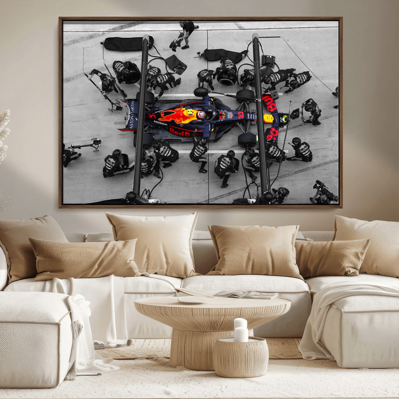 MGV-FC-36X24 - RedBull Formula 1 Canvas Wall Art Print