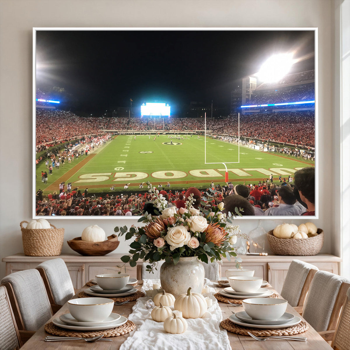 16230786-MGV-CV-36X24 - Dooley Stadium Wall Art, Sports Arena Panoramic Canvas