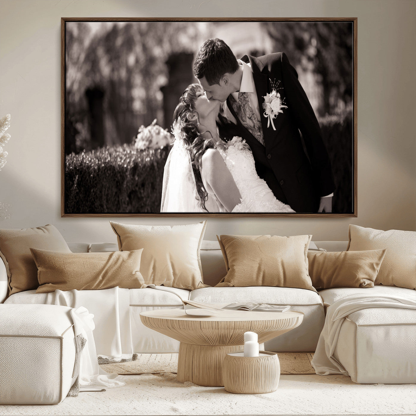 MGV-FC-36X24 - Create Your Own Photo Canvas Print - Personalized Wall Art for Home Decor Wall Art Print, Create